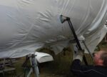 retractation pistolet ripack film thermoretractable voilier